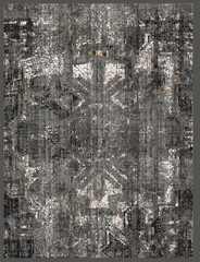  Aztec textile print. African traditional design. Creative boho pattern. Perfect for site backgrounds, wrapping paper, rug, shirt, fabric design. Unique Geometric Vector Seamless  made in ethnic style