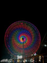 ferris wheel at night