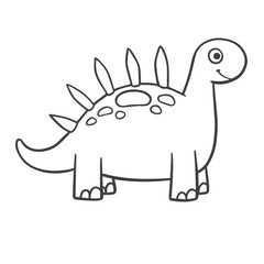 Cute cartoon animals including elephant rhino hippo and dog in a funny safari illustration