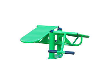 Exercise equipment for sports in the park