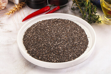 Vegan cuisine - Chia seeds for cooking