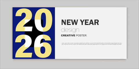 2026 creative banner poster
