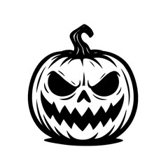 Evil Pumpkin Monster Vector Silhouette

 

 
