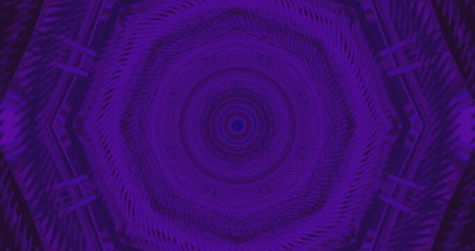 Colorful tunnel video creating a seamless loop screensaver for visual enjoyment and relaxation at any time