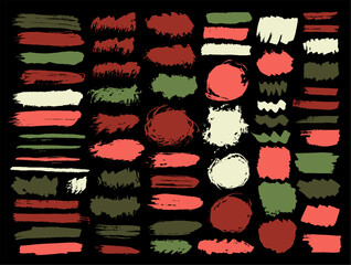 Oil dirt brush stroke mega bundle. Isolated inkblot streak colorful shapes. Streak stain web banner backdrop pack. Brush stroke oil splashes design.