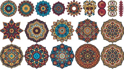 seamless pattern with easter eggs