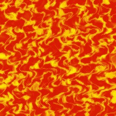 Abstract Halftone Camouflage Pattern