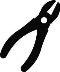 Cutting Pliers Vector Illustration Wire Cutters Diagonal Pliers Side Cutting Pliers Hand Tool Hardware Cutting Tool Metalworking