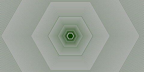 Dark green Geometric Hexagon Pattern. Modern Abstract Background with Tilt Diagonal Lines dark black, green Gradient institution, party, festive, banner. vector illustration.	