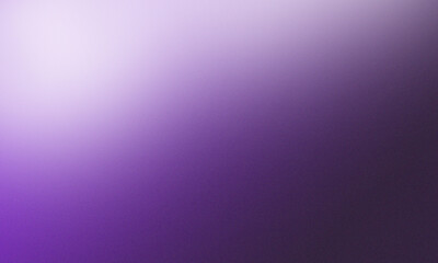 Lavender mist, blue violet and eggplant illuminated spots on transparent background, grainy color gradient background, noise texture effect