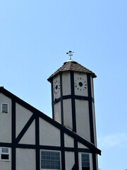 old building with clock