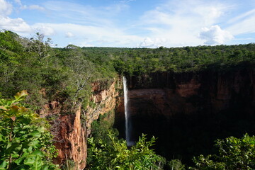 Chapada Dos Guimar Park Waterfall