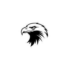 American Eagle Mascot - Flat Design