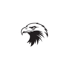 American Eagle Mascot - Flat Design