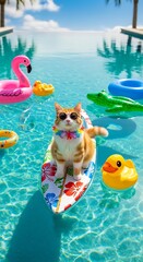 Cute Summer Pets – Adorable Animals Enjoying Sunny Days