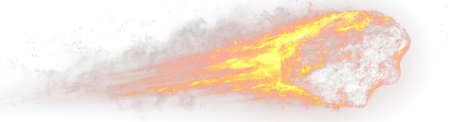 Cosmic Fireball Falling from the Sky Png.
