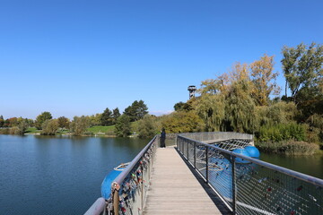 Br&uuml;cke &uuml;ber den Fl&uuml;ckiger See in Freiburg