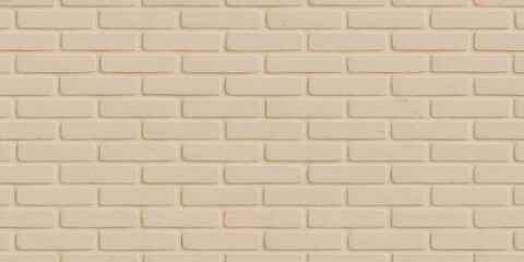 An abstract surface of old red brick wall texture and cement block structure makes a classic architectural background pattern