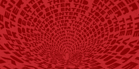 Abstract red digital pattern with light lines and vector technology design