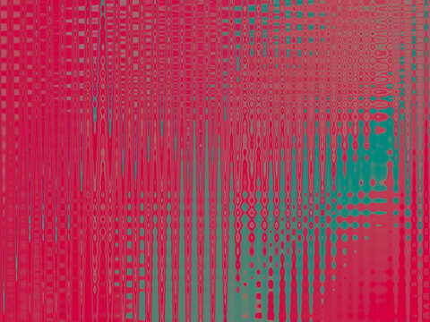 Red green abstract design for December winter holidays shows delicate lacy lines & bubbles. Events need bright color introductions. Background in red green layout.