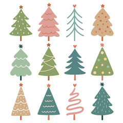 Boho Christmas Tree Design, Holiday, Winter, Festive, Christmas T-shirt