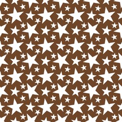 earth tones stars pattern design