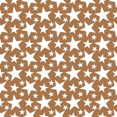 earth tones stars pattern design