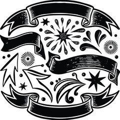 Abstract textured pattern minimalist dark backdrop subtle gradients isolated on transparent background