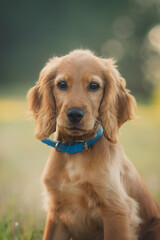 Obraz premium puppy spaniel