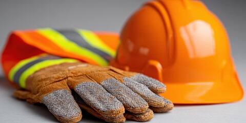 volunteer equipment organization, efficiently organized volunteer equipment complete with safety gear for community service high-quality photos emphasize safety and branding