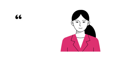 Businesswoman in pink blazer smiling and posing for a portrait  