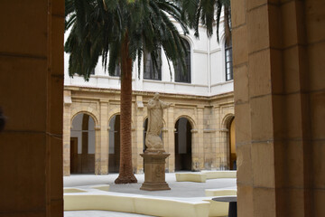 Fototapeta premium Intérieur université du Deusto à Bilbao, Espagne. 