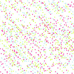 Bright Neon Star Confetti Seamless Pattern