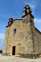 L&rsquo;&eacute;glise du Sanctuaire de la Vierge de la Barque en Galice