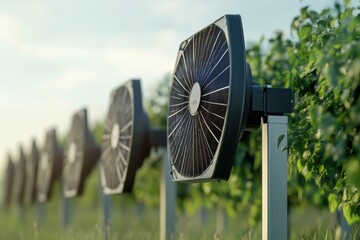 Vineyard cooling system enhances grape quality during hot summer months