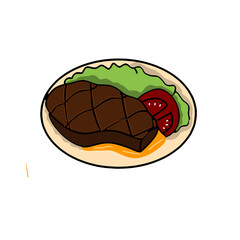 Steak illustration