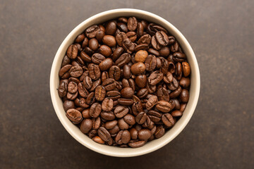 coffee beans in a bowl