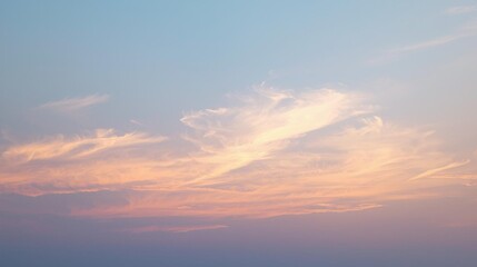 Fototapeta premium Beautiful Cloudy Sky on Sunny Day – Clear Weather Background