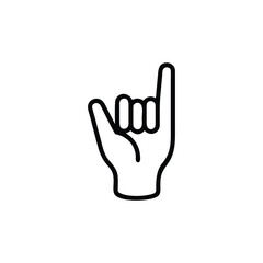 The Shaka Hand Gesture