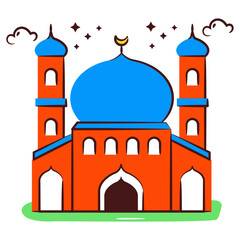 Premium download icon of mosque