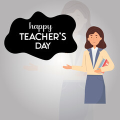 teacher day banner and poster