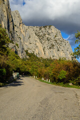 road in the mountains