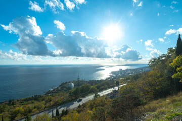 lake in the mountains