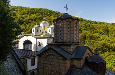 Orthodox monastery Saint Joachim of Osogovo Monastery located near Kriva Palanka, North Macedonia
