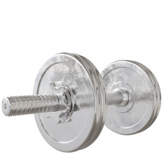 Obraz premium dumbbell weights isolated on white