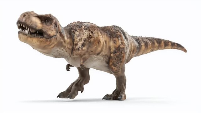 Realistic 3D Render of a Tyrannosaurus Rex Dinosaur.