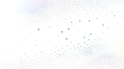 Halftone abstract background with a vibrant vector dot pattern that fades into a smooth gradient, featuring a mesmerizing blend of small, closely packed dots in varying sizes and shades, transitioning