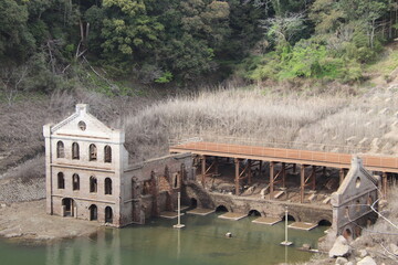 鹿児島県の曽木発電所遺構