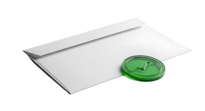 Securely approved mail delivered with verified confirmation seal