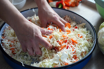 colorful pickled salad